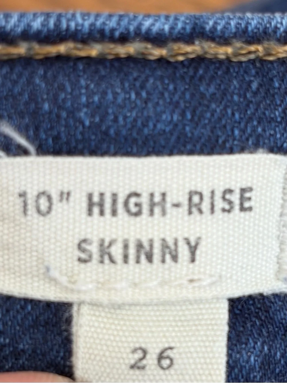 Madewell 10" High-Rise Skinny Jeans (26) - Picture 10 of 16